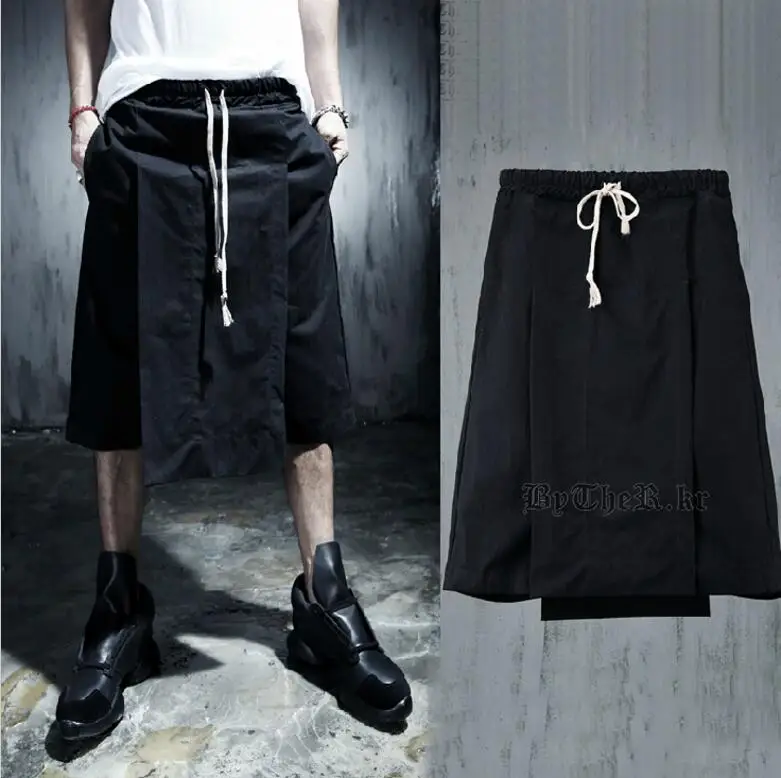 

27-46 2023 New Men's Clothing GD Hair Stylist Fashion Casual Catwalk Models Culottes Pants Tide Nightclub Plus Size Costumes