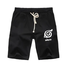 Летние популярные новые шорты взрослые в стиле аниме шорты Наруто до колен шорты пляжные шорты унисекс