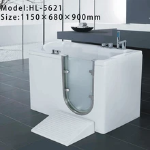 Горячая распродажа ходить в ванны акриловый массаж гидромассажная Ванна для детей