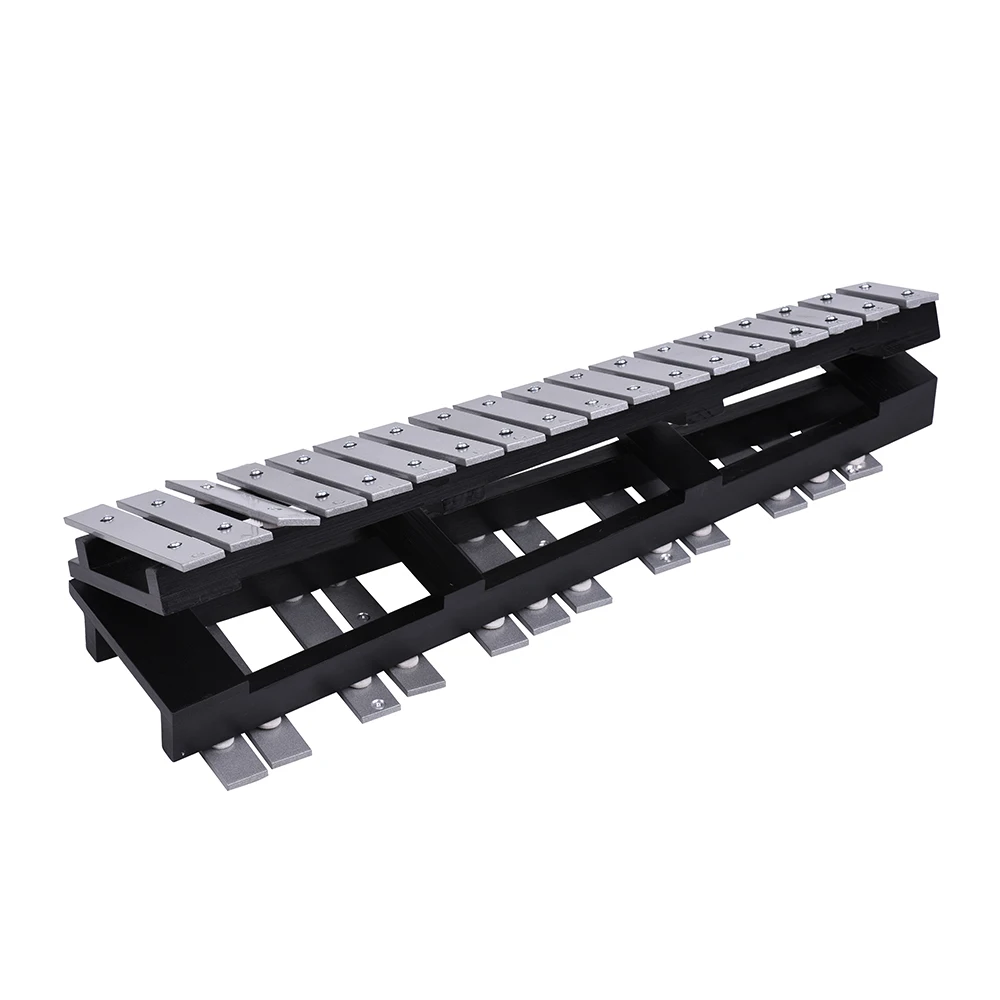 Foldable Xylophone 30 Note Glockenspiel Wooden Frame Aluminum Bars Educational Musical Instrument Gift with Carrying Bag