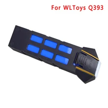 Eboyu (TM) запасной Запчасти 7.4 В 2000 мАч 30c lipo Батарея для WLtoys q393 q393a q393b q393c q393e Мультикоптер Дрон
