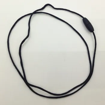 

Free Shipping Black Cord and Breakaway Clasp for Teething Necklace 100pcs cord for chew necklace Silicone Jewels string
