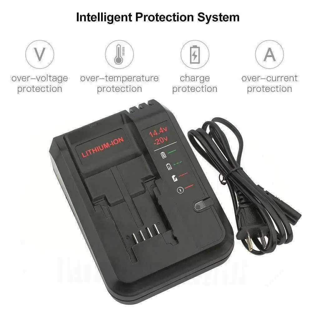 LCS1620 для Black and Decker Charger 14 4 V 20V Li Ion Battery LBXR20 OPE|Зарядные устройства| |