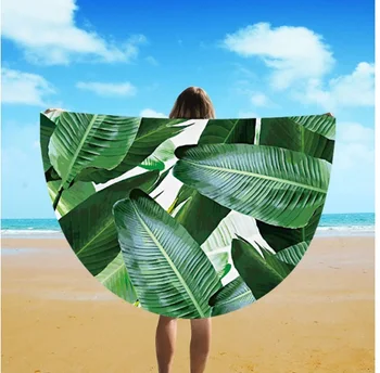 

Spring and summer round large sunscreen beach towel amphibious cape wholesale st06-85 scarf towel
