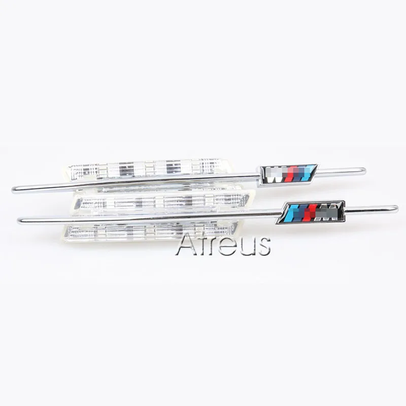 Atreus автомобиля светодиодный Fender сторона поворотники для BMW E60 E61 E81 E82 E87 E88 E90 E91 E92 E93