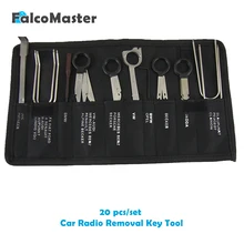 

20 Pieces/kits Professional Automotive Interior Audio Stereo Car CD Player Radio Removal Keys Tool Set