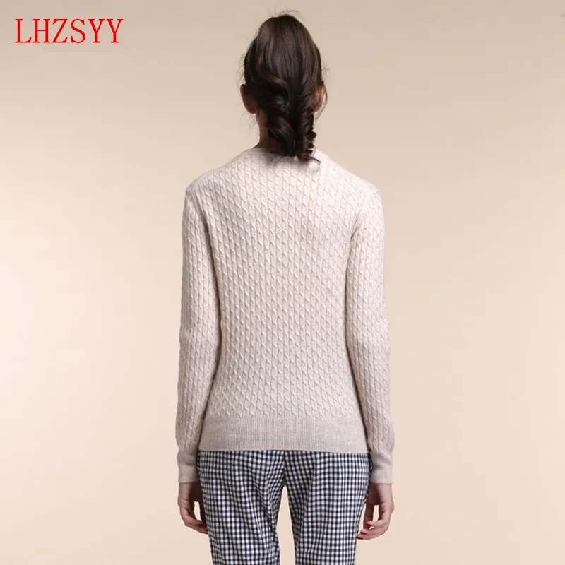 2014 new cashmere sweater sweater knit cardigan twist fitting long sleeved Sweater Girl 2014 new cashmere sweater sweater knit cardigan twist fitting long sleeved Sweater Girl