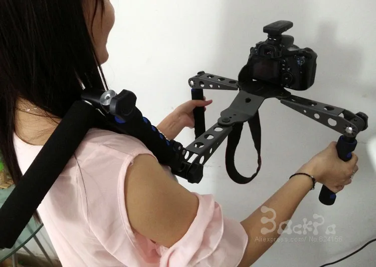 Штатив стабилизатор с креплением на плечо для цифровой зеркальной камеры CANON DV GH3