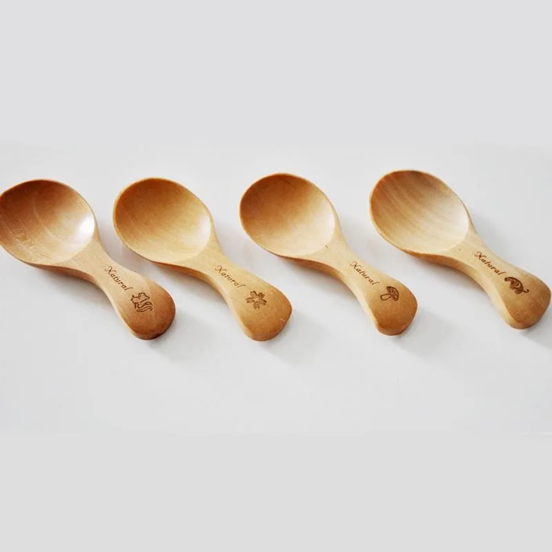 AIRCHR 20PCS/lot Super Cute Mini Tea Spoons 3.5X8CM Small Teaspoon