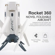 JJR/C JJRC H51 Rocket 360 2,4G 720P камера Wifi FPV 360 градусов панорамная аэрофотосъемка высота Удержание складной Радиоуправляемый Дрон