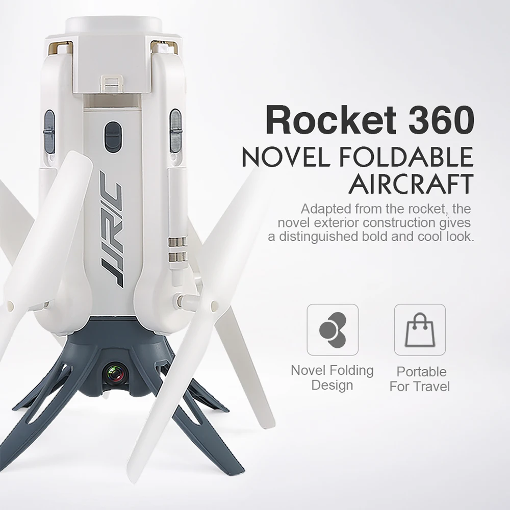 Квадрокоптер JJR/C JJRC H51 Rocket 360 2 4G 720P камера Wi Fi FPV градусов панорамная