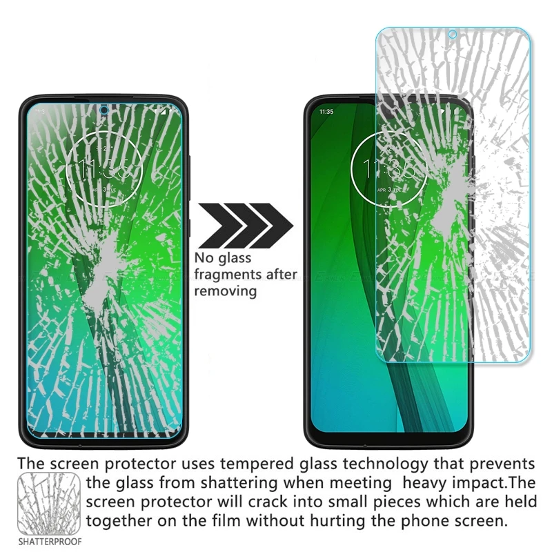 Защитная пленка из закаленного стекла для Motorola Moto One power Action Vision G7 G6 Play G5S G5 E6 E5 E4 Plus Z3 Z2 Force