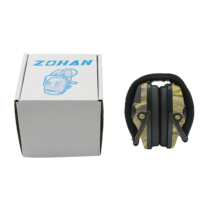 ZOHAN Electronic Earmuff NRR 22DB Tactical Hunting Ear Plugs Electronics Protection Shooting Ear Muffs Tactical Earplugs Shoot ZOHAN Electronic Earmuff NRR 22DB Tactical Hunting Ear Plugs Electronics Protection Shooting Ear Muffs Tactical Earplugs Shoot