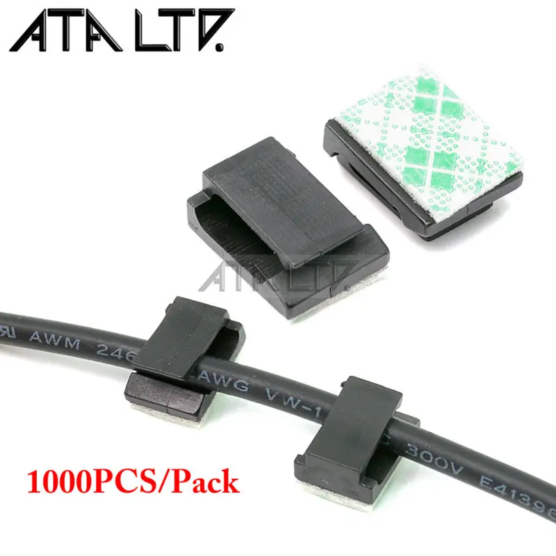 ARECORD 3M Adhesive Car Cable Clips A Pack of Wire Holders to Fix