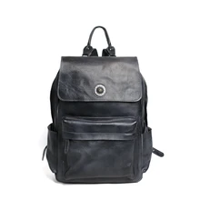 ROCKCOW HANDCRAFTED GENUINE LEATHER BACKPACK, TRAVEL BACKPACK, LAPTOP BAG, SCHOOL BACKPACK 9031