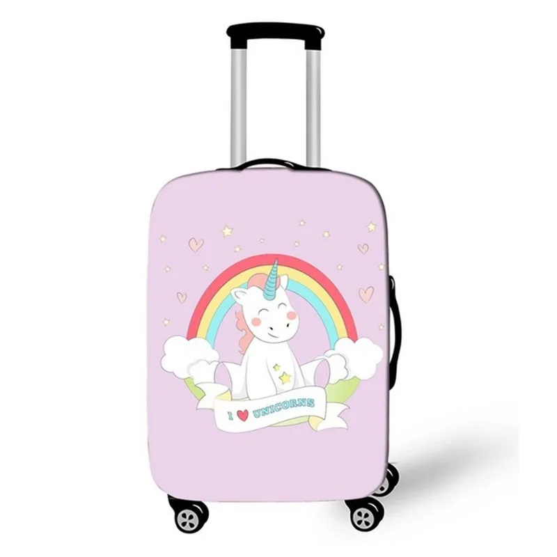 Модный милый чемодан защитный чехол креативный водонепроницаемый плотный эластичный чехол для чемодана применяются 18-32 дюймов аксессуары для путешествий