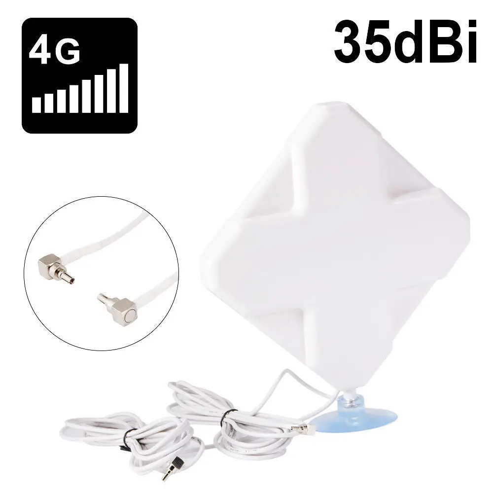 4G LTE Dual MIMO 35dBi Антенный Усилитель антенный кабель CRC9 для Huawei BI729|3G/4G роутеры| |