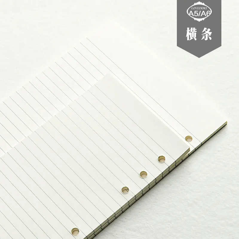 2020 Lovedoki блокнот dokibook page A5 A6 линия повесток пополнения 6 колец переплет бумаги kawaii