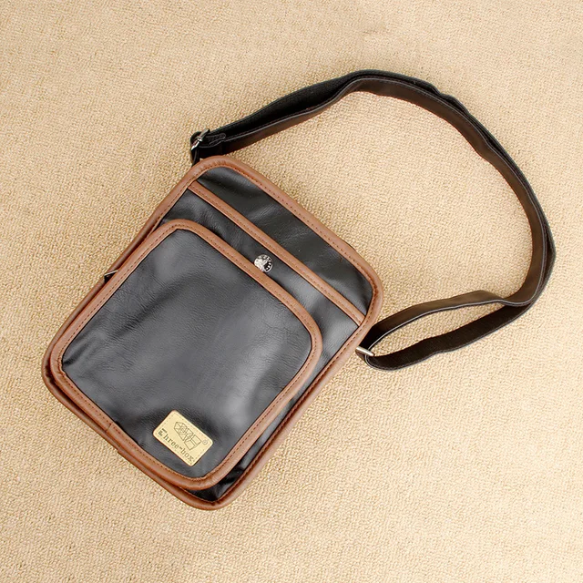 Popular Japanese Style Men Shoulder Bag Small Vertical Crossbody Bags