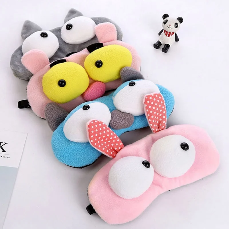 Masker mata emoticon lucu Masker mata dengan pendingin Penutup mata