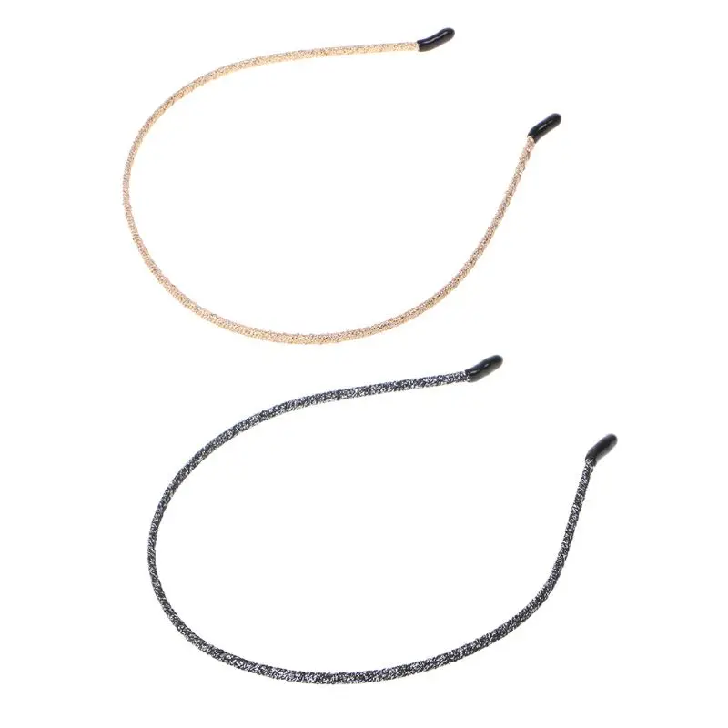 

1PC Fashion Women Glitter Hair Band Handmade Headbands Super Thin Lady Headwear