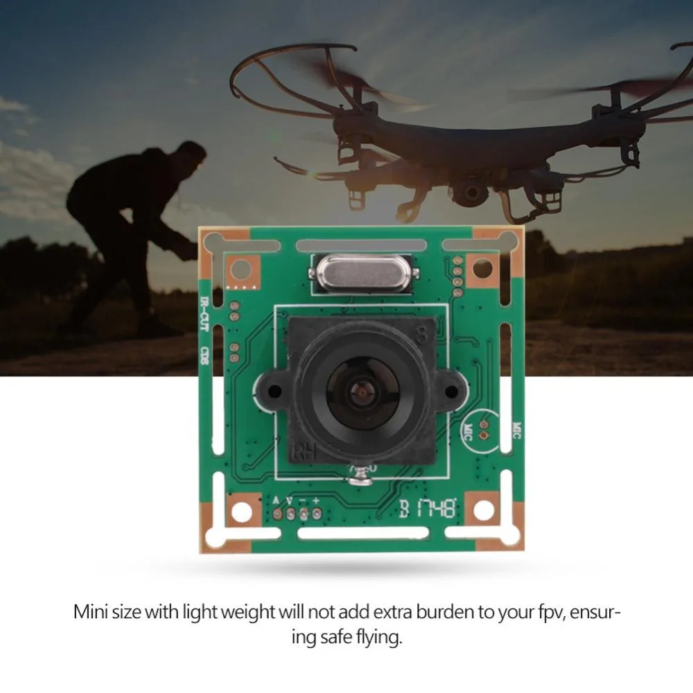 Мини Квадрокоптер FPV Camera Drone PCB Board 5 8G/1 2G/2 4G 700TVL NTSC/PAL RC Аксессуары дистанционного