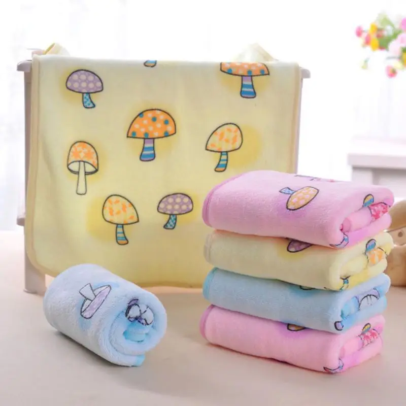 Belle Coloré Plaid Imprimer Microfibre Absorbant Séchage Plage Serviette De Bain Bébé Maillots De Bain Serviettes