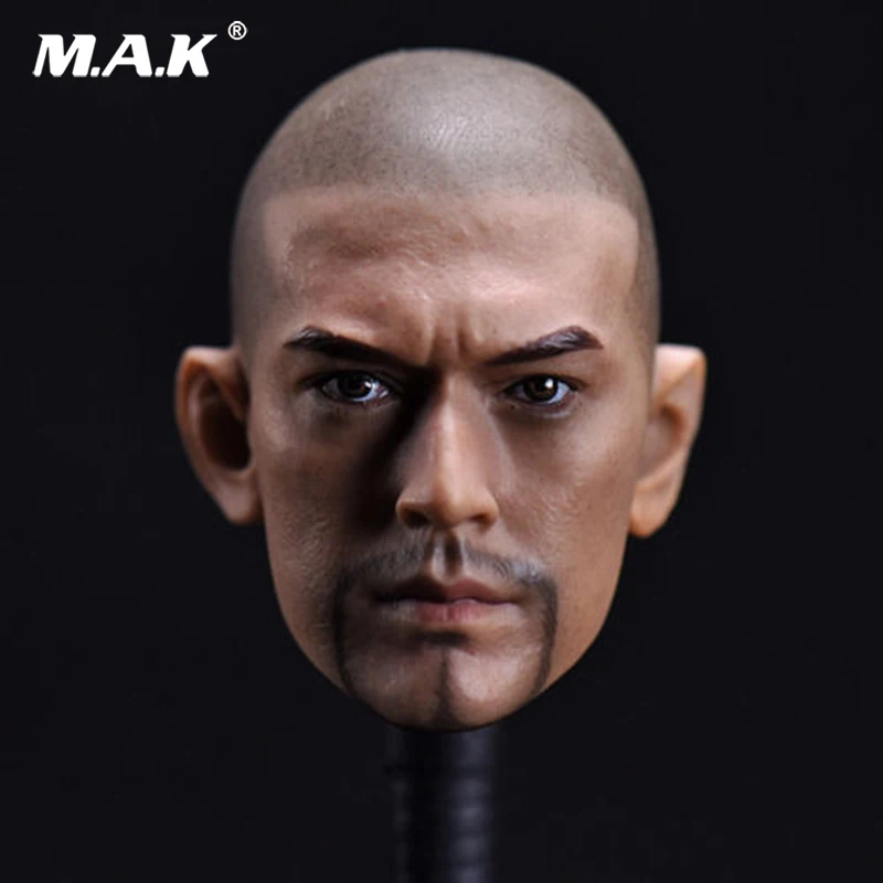 

1/6 Scale Takeshi Kaneshiro Beared Version Figure Head Model Head Carving Model Fit 12" man body Collectible Doll