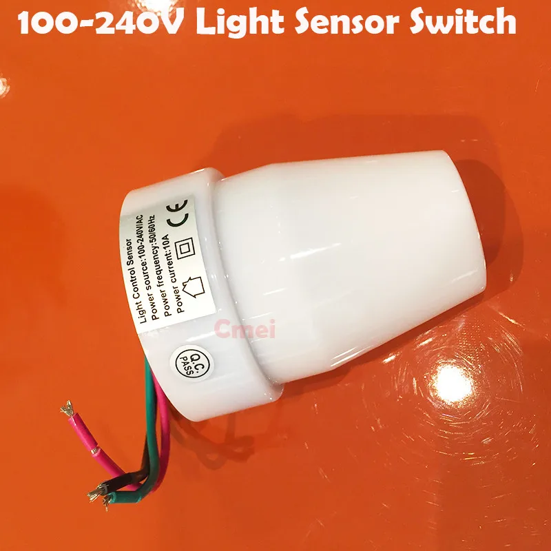 Outdoor Intelligent waterproof 110-240v lightphoto control sensor switch automatic photocell switch for lamps1 (9)