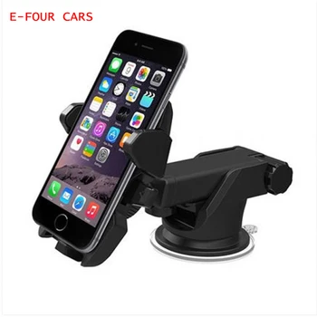 

E-FOUR Car Phone Holder ABS Flexible Adjustment Universal Car Bracket Mobile Accessories Projector for Smartphone Holder Suction