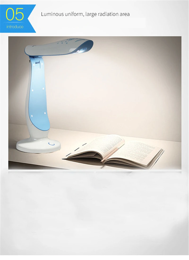 Conduziu a Lâmpada de Leitura de Cabeceira Mesa de Cuidados Luz da Noite Criativa Mesa Olho Estudante Quarto Infantis Dobráveis 220 v 50 hz 2020 21 2018 Criativa mesa conduziu a lâmpada olho
