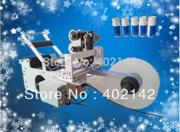 

Free Shipping,100% Warranty Semi-automatic Round Bottle labeling machine MT-50D with dater