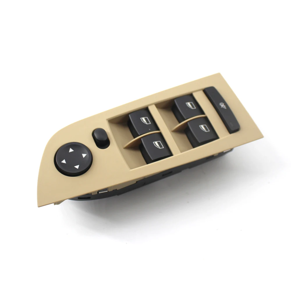 

Driver Left Beige Window Mirror Switch Control Unit For BMW E90