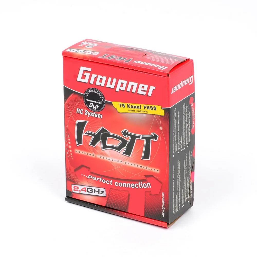 

Graupner GR-12SH+ 6 Channel 2.4GHz HoTT Receiver 2.4GHz Receiver RC Receiver Transmitter RC Multirotor