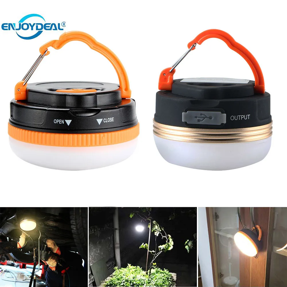 1 шт. портативный светодиодный светильник для кемпинга на батарейках/с подзарядкой от USB, ультра яркий фонарь, лампа для палатки, подвесной ночной Светильник для кемпинга