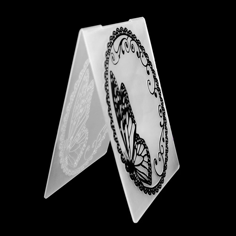 

2019 New Arrival Scrapbook Mirror Design DIY Paper Cutting Dies Scrapbooking Plastic Embossing Folder Knife Mold1.135