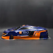 1/10 ПВХ Окрашенный корпус Корпуса для RC гоночный автомобиль на дороге Дрифт для Tamiya TT01 TT02 HPI RS4 Sprint2 E10 430*190 мм Колесная база 260 мм