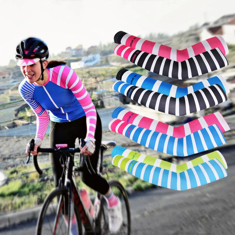 Женская верхняя рука Солнцезащитная манжета рукав езда Велоспорт манжета для рук с защитой от ультрафиолета набор спорт на открытом воздухе защита рук
