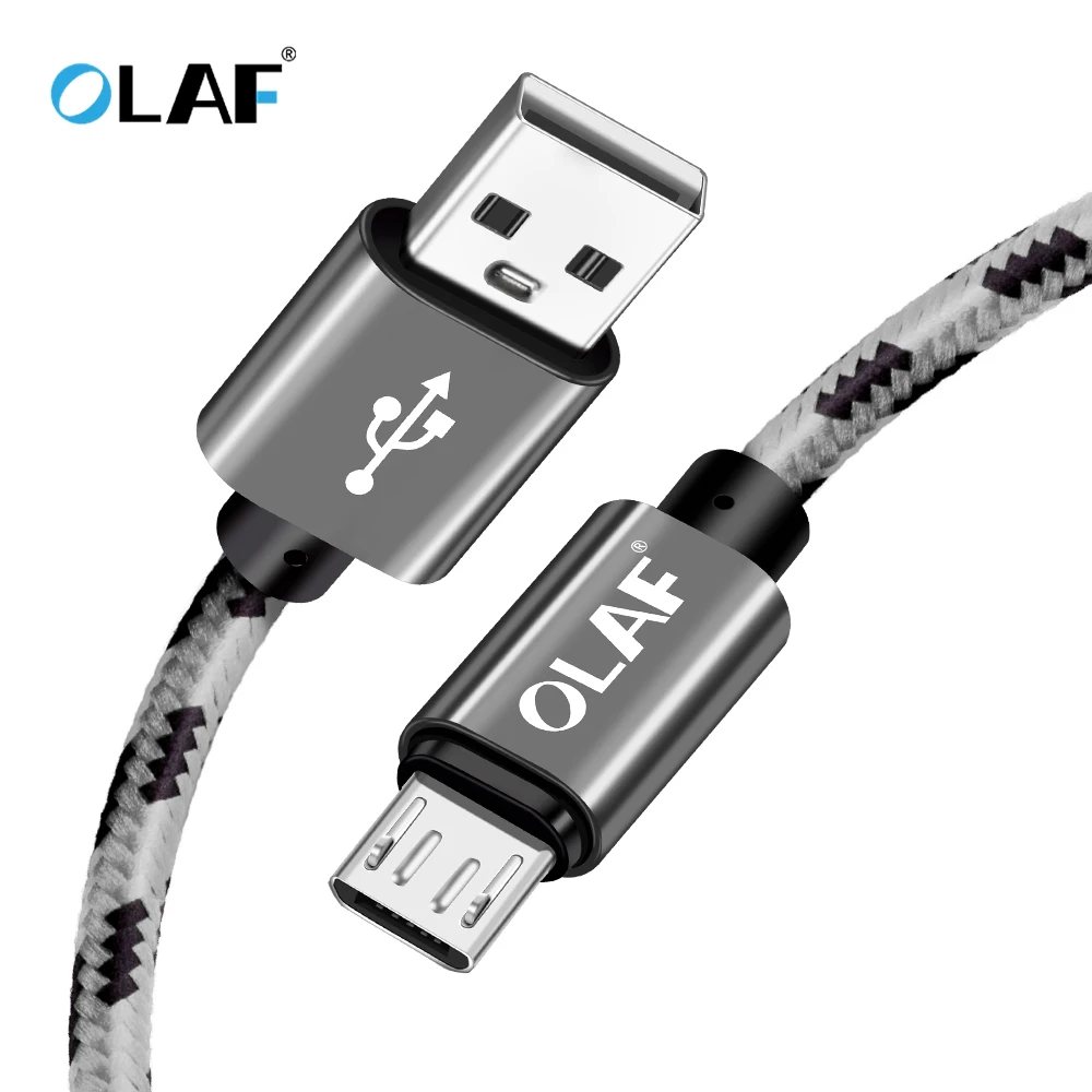 أولاف المصغّر usb كابل 1 m 2 m 3 m سريع كابل شحن لهواتف سامسونج S7 Xiaomi Redmi ملاحظة سريع شحن شاحن USB للهاتف المحمول كابل بيانات أولاف المصغّر usb كابل 1 m 2 m 3 m سريع كابل شحن لهواتف سامسونج S7 Xiaomi Redmi ملاحظة سريع شحن شاحن USB للهاتف المحمول كابل بيانات