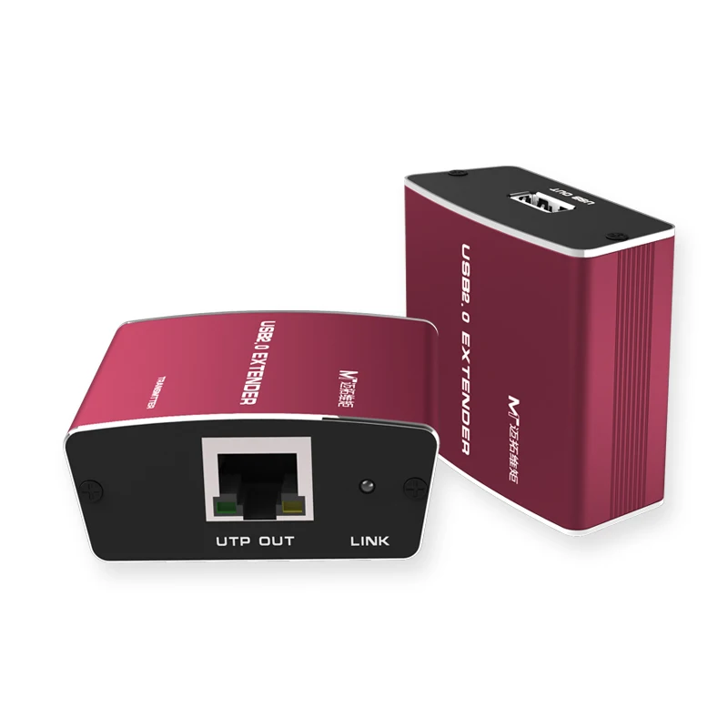 Высококачественный Full USB 2 0 удлинитель 100 м 300 футов к CAT RJ45 LAN UTP кабеля
