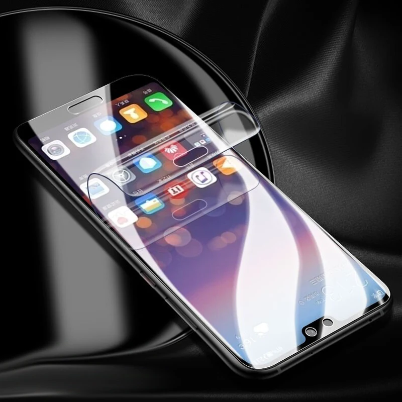 

High Clear soft Screen Protector For iPhone 7 6 6S 8 Plus X XS XR
