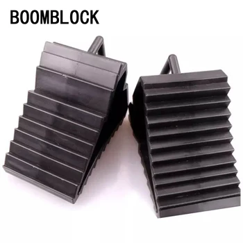 

BOOMBLOCK Car Rubber Stop Slip Control Tire Triangle Pad For Lada Subaru Jeep Renegade Mitsubishi ASX Outlander Hyundai I30 Ix35