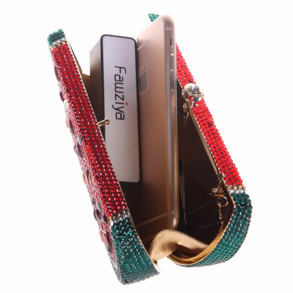 E16619 Red clutch purse (4)