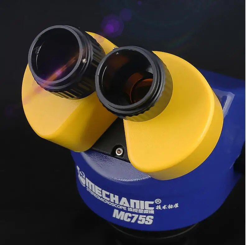  MECHANIC Multifunctional Mobile Base Binocular Stereoscopic Microscope MC75S-M1
