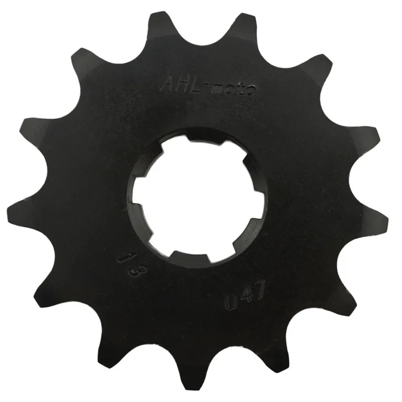 AHL 13T Motorcycle Front Sprocket for Kawasaki KDX200 KDX250 KDX220R KL250 KLX250R KX250 KLX300R KX500 520 Chain