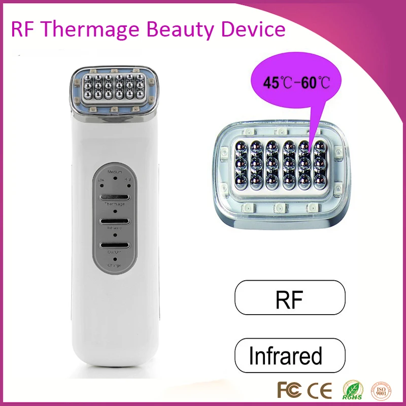 

NEW Portable Mini Handheld Radio Frequency Rf Wrinkle Removal Infrared Facial Treatment Skin Tightening Machine Home Use
