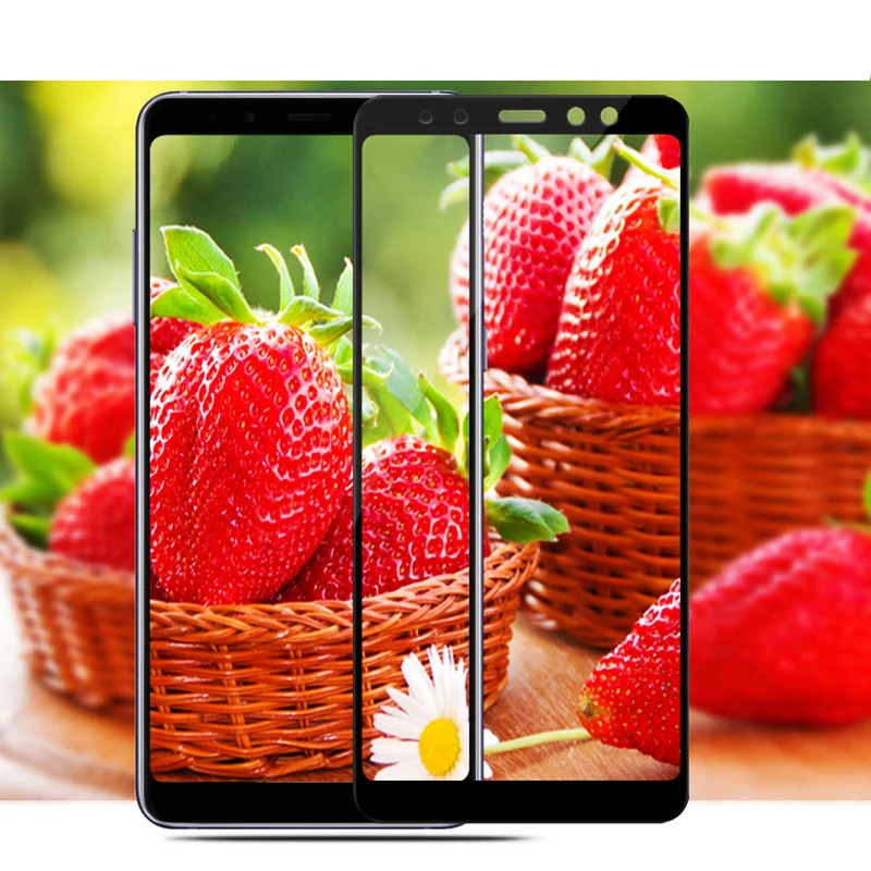 Закаленное стекло с полным покрытием для Samsung Galaxy J4 J6 J8 2018 J3 J5 J7 2017 Prime Duo Защитная