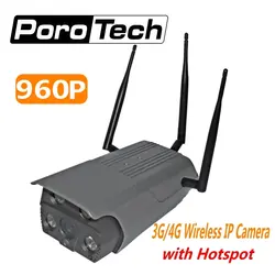 960 P 3G/4 г P2P Wi-Fi ip-пуля Камера беспроводной открытый IP Камера IP67 Водонепроницаемый ИК ночного видения Камеры скрытого видеонаблюдения с точка