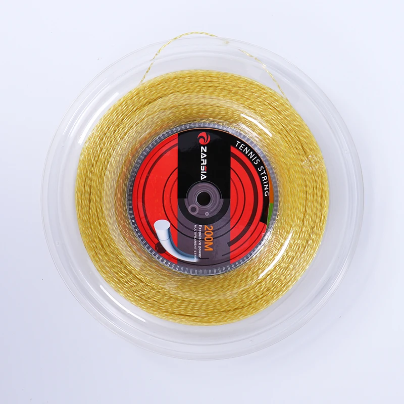 1 Reel Multifilament Tennis Racket Training String Threaded elastic