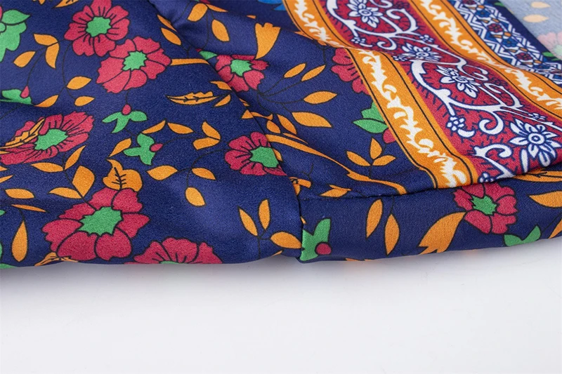 Forefair Boho Dress Long Vintage Sexy Summer  (36)